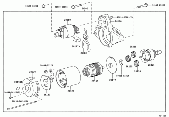 YARIS/HYBRID KSP130L-CHMNKW KSP130,NHP130,NLP130,NSP13#