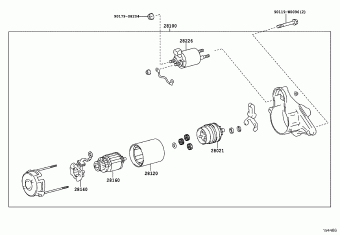 YARIS/HYBRID NSP131L-CHXNBW KSP130,NHP130,NLP130,NSP13#