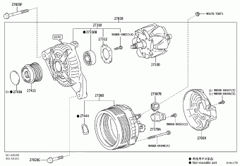 CAMRY/HYBRID ASV51R-JETEHE ACV51,ASV5#,AVV50