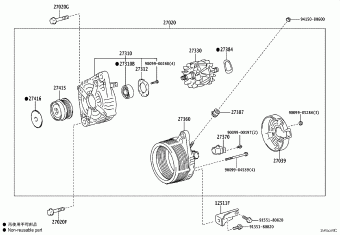 ALPHARD/VELLFIRE/HV GGH30L-PFTLK AGH30,AYH30,GGH30