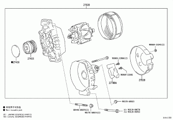 RAV4 AXAA54L-CNZXBK AXAA5#,AXAH54,AXAL54