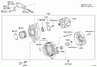 COROLLA ZRE210L-DEXNPW MZEA11,ZRE21#, ZWE21#