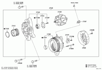 FORTUNER TGN156L-SDTLKV GGN155,GUN1##,LAN155,TGN1##