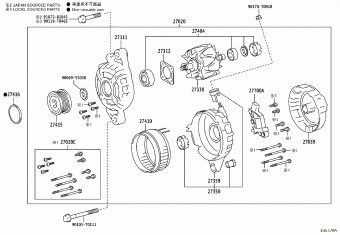 HILUX GUN126L-DGFSXG GGN125,GUN1##,LAN125,TGN1##