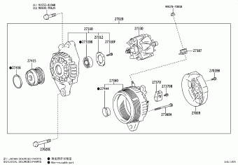 HILUX TGN121L-DTMLK GGN125,GUN1##,LAN125,TGN1##