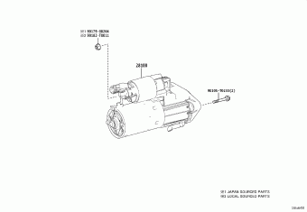 HILUX TGN136R-DNMSKN GGN125,GUN1##,LAN125,TGN1##