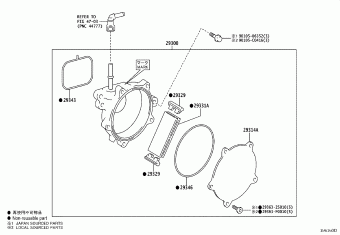 FRONT LANDER MXGA10L-CHXNHC MXGA10,MXGH10