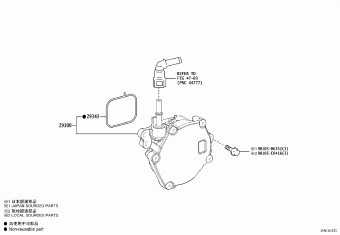 FRONT LANDER MXGA10L-CHXNHC MXGA10,MXGH10