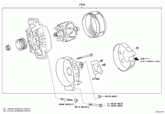 COROLLA SED MZEA18L-DEXLBA MZEA1#,ZRE212