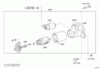 FORTUNER (SUV) GUN155R-SETLXE GGN155,GUN15#,16#,TGN156,166
