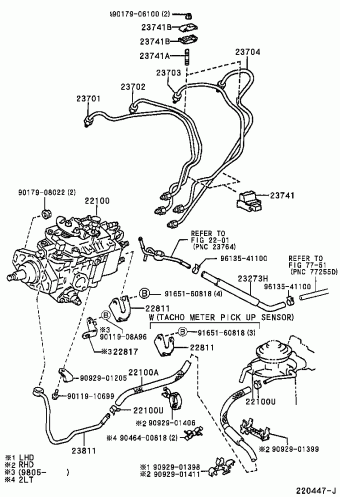 HILUX LN165L-PRMDXW KDN1##,LN1##,RZN168,173