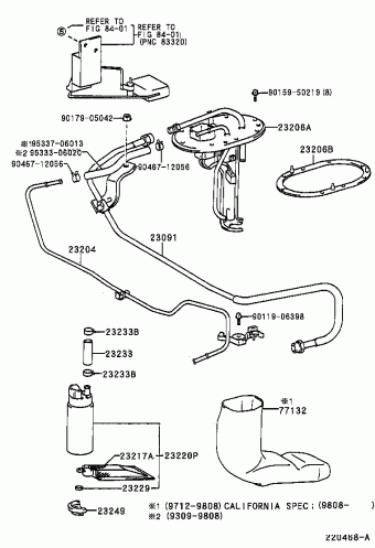 CELICA ST204L-BLPGKA AT200,ST204