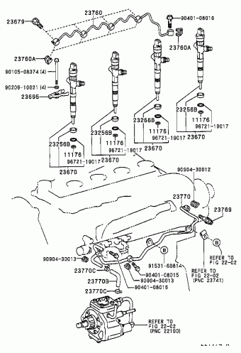 HILUX KDN145L-TRMDYW KDN1##,LN1##,RZN168,173