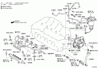 AVENSIS ADT250L-AWFEYW ADT25#,AZT25#,CDT250,ZZT25#