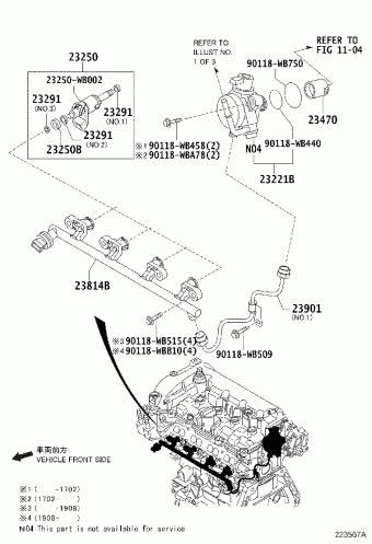 SCION IA/YARIS R/IA DB7P-NAG DADW,DAE#,DB7P,DD1#,DDF#,DM0#