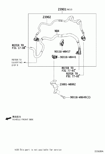 SCION IA/YARIS R/IA DAEA-NAA DADW,DAE#,DB7P,DD1#,DDF#,DM0#