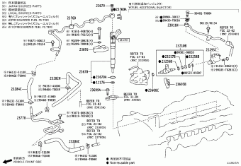 HILUX GUN125L-DGTSXF GGN125,GUN1##,LAN125,TGN1##
