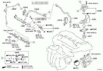 CAMRY/HYBRID MXVA71L-REXNBX ASV7#,AXVA70,AXVH7#,GSV70,MXVA71