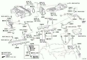 TUNDRA/SEQUOIA VXKA75L-PSUZZA VXKA7#,VXKH7#,VXKH8#