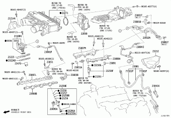 TUNDRA/SEQUOIA VXKH75L-PSVUZA VXKA7#,VXKH7#,VXKH8#