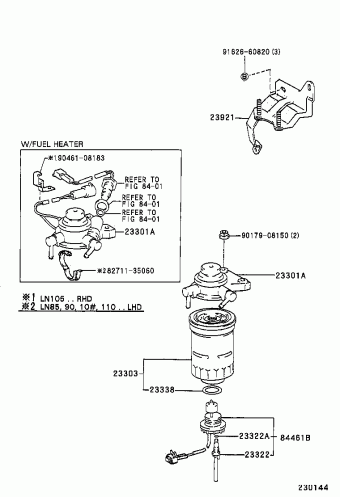 HILUX LN130L-GKMSXW 10.1992