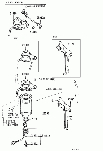 HILUX KDN145L-TRMDYW KDN1##,LN1##,RZN168,173