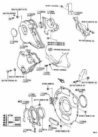 COROLLA SED/LB CE80L-ELMDCA AE82,CE80