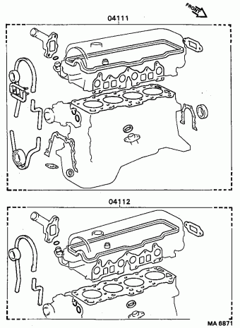 COROLLA FX AE82L-EGMDCA AE82