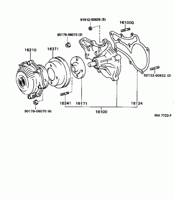 4-RUNNER TRUCK RN90L-CRSDEA RN8#,90,12#,VZN85,9#,VZN120