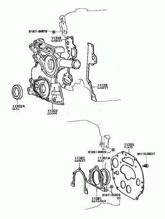 HILUX RN106L-PRMREW 08.1991