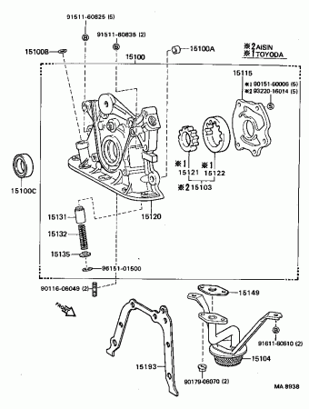 COROLLA SED/LB AE82L-EEHDCA AE82,CE80
