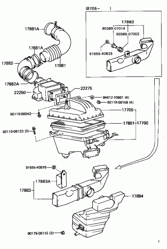 CAMRY SV21LG-UWMDKA SV2#,VZV21
