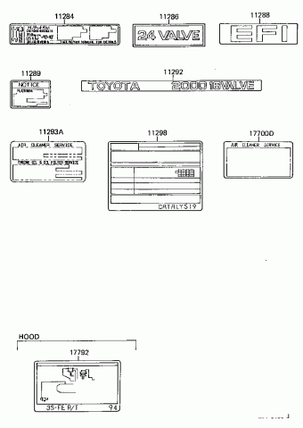 CAMRY SV21LG-UWMDKA SV2#,VZV21