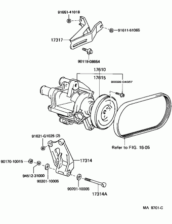 4-RUNNER TRUCK RN80L-TRTRSA3 RN8#,90,12#,VZN85,9#,VZN120