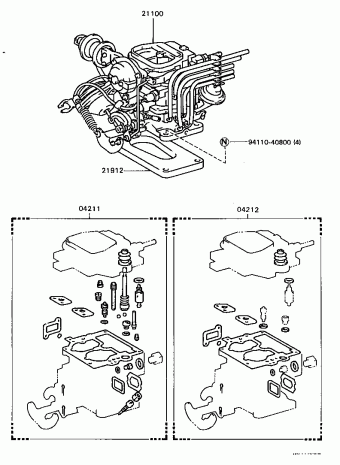 HILUX YN85R-TRMRSWA YN85,LN85