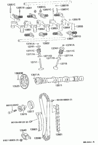 HILUX 2WD RN85L-PRMSSV 12.1996
