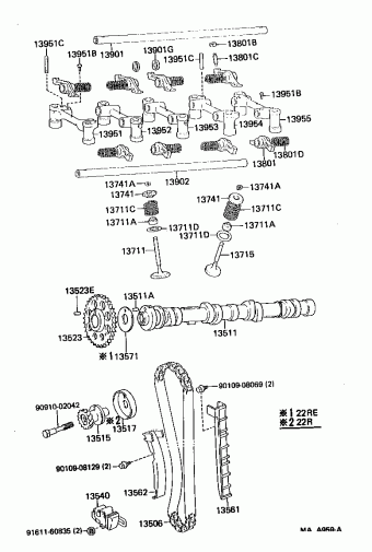 4-RUNNER TRUCK RN90L-CRSDEA RN8#,90,12#,VZN85,9#,VZN120
