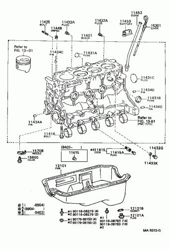 HILUX/4RUNNER (4WD) LN106R-TRMRSQ3 09.1996