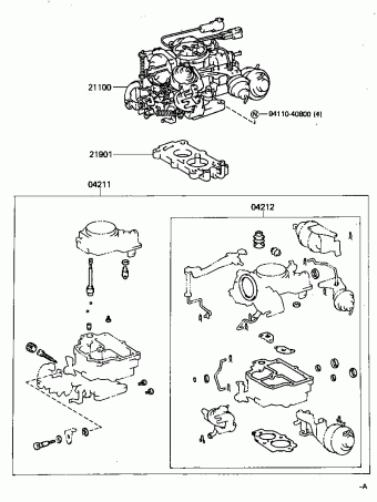 COROLLA SED/LB/WG EE90L-ALMNSW EE9#,AE9#,CE90