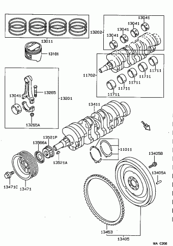 COROLLA SED AE92L-DEMRKA AE92