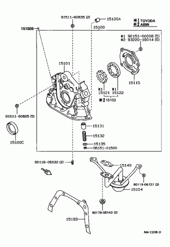 COROLLA SED AE92L-DEMRKA AE92