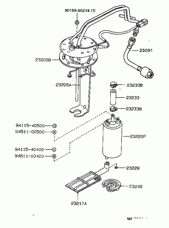 COROLLA SED/LB/WG AE92L-ALHNKW EE9#,AE9#,CE90