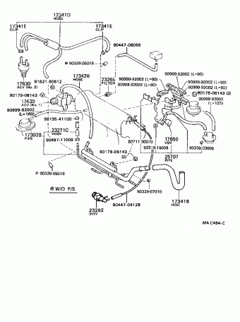 COROLLA SED/LB/WG AE92L-ALHNKW EE9#,AE9#,CE90