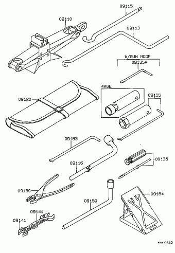 COROLLA SED/LB/WG AE92L-ALHNKW EE9#,AE9#,CE90