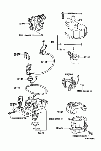 COROLLA SED/WG EE111L-GEMDKB AE11#,CE110,EE11#,ZZE11#