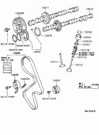 CELICA ST184L-BLPVKA AT180,ST18#