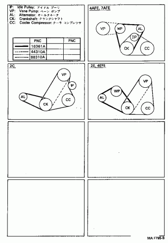 COROLLA SED/WG EE101R-AEMDKW AE10#,CE100,EE10#