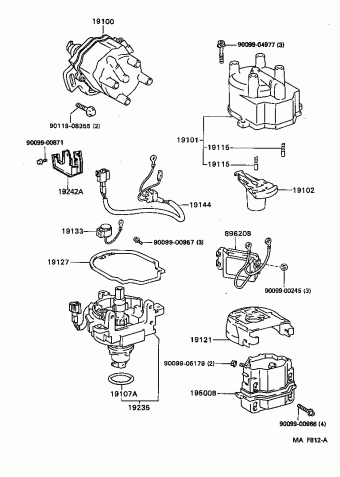 COROLLA SED/WG AE101R-AEMNKW AE10#,CE100,EE10#