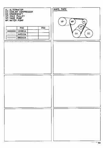 COROLLA AE101L-AEMDKA AE10#