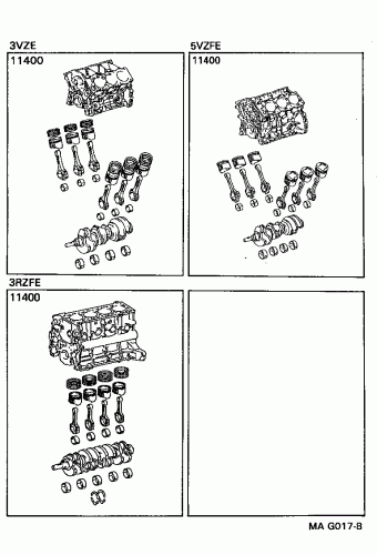 T100 VCK20L-TRMREA RCK10,VCK1#,2#